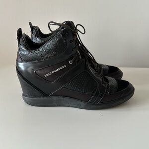 Adidas x Yohji Yamamoto Y3 Sukita ll Wedge Heeled Sneakers Size US 7.5